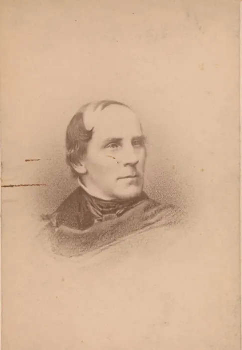 Framed Print : James William Cole, 1860s. Creator: Unknown Framed Print : James William Cole, 1860s. Creator: Unknown