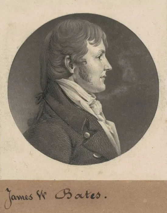 Framed Print : James Woodson Bates, 1808. Creator: Charles Balthazar Julien Fevret de Saint-Mé Framed Print : James Woodson Bates, 1808. Creator: Charles Balthazar Julien Fevret de Saint-Mé