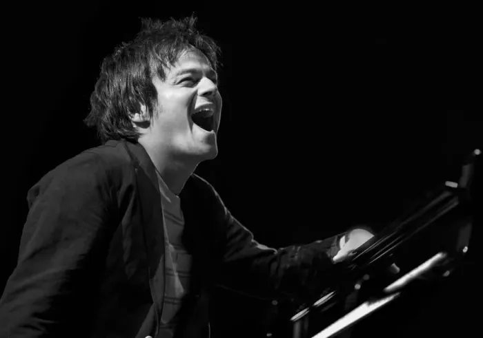 Framed Print : Jamie Cullum, 2012. Artist: Alan John Ainsworth Framed Print : Jamie Cullum, 2012. Artist: Alan John Ainsworth