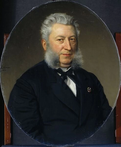 Jan Jacob Lodewijk ten Kate (1818-1889), Poet, 1875. Creator: Jan Hendrik Neuman