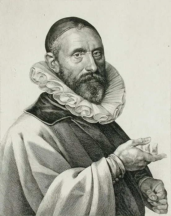 Framed Print : Jan Pietersz. Sweelinck, 1624. Creator: Jan Muller Framed Print : Jan Pietersz. Sweelinck, 1624. Creator: Jan Muller