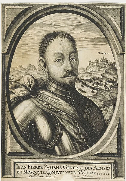 Jan Piotr Sapieha (1569-1611), c. 1630. Creator: Hondius, Hendrik, the Elder (1573-1650)