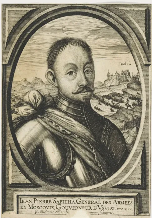 Framed Print : Jan Piotr Sapieha (1569-1611), c. 1630. Creator: Hondius, Hendrik, the Elder (1573-1650) Framed Print : Jan Piotr Sapieha (1569-1611), c. 1630. Creator: Hondius, Hendrik, the Elder (1573-1650)