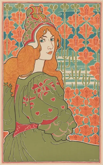 Framed Print : Jane, 1897. Creator: Rhead, Louis John (1858-1926) Framed Print : Jane, 1897. Creator: Rhead, Louis John (1858-1926)