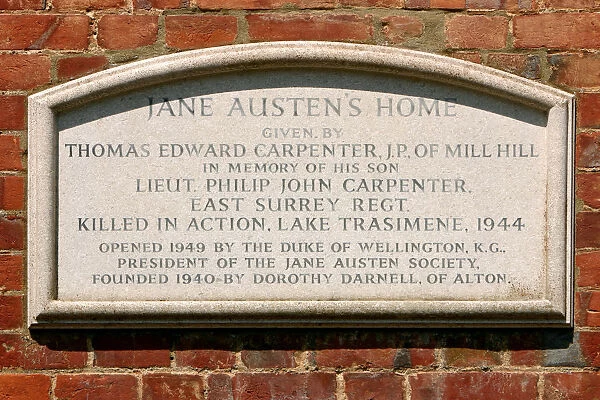 Jane Austens House, Hampshire, England