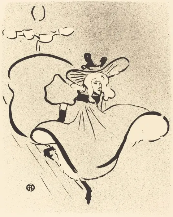 Framed Print : Jane Avril, 1893. Creator: Henri de Toulouse-Lautrec Framed Print : Jane Avril, 1893. Creator: Henri de Toulouse-Lautrec