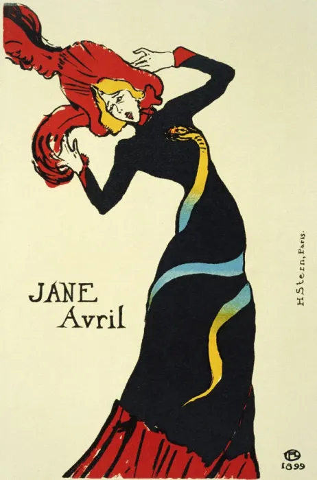 Framed Print : Jane Avril, 1899. Artist: Henri de Toulouse-Lautrec Framed Print : Jane Avril, 1899. Artist: Henri de Toulouse-Lautrec