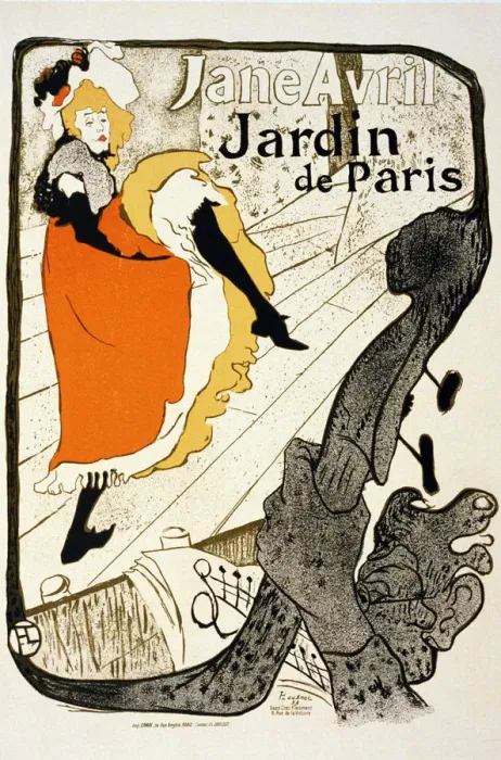 Framed Print : Jane Avril at the Jardin de Paris, 1893. Artist: Henri de Toulouse-Lautrec Framed Print : Jane Avril at the Jardin de Paris, 1893. Artist: Henri de Toulouse-Lautrec