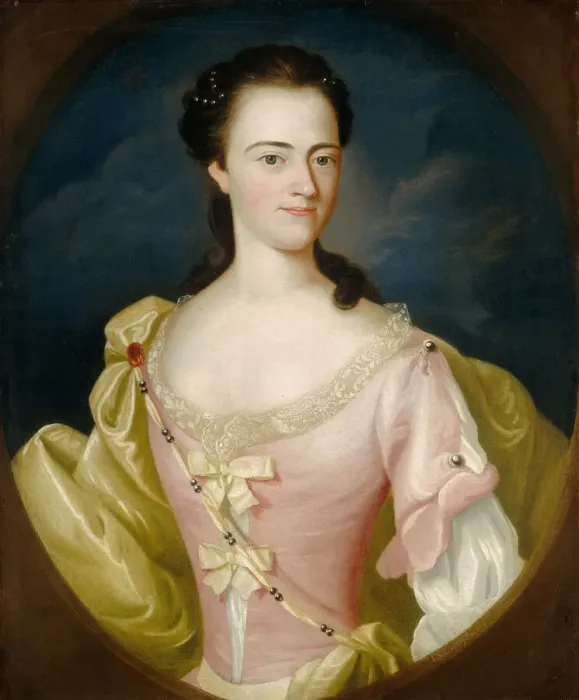 Framed Print : Jane Browne, 1756. Creator: John Singleton Copley Framed Print : Jane Browne, 1756. Creator: John Singleton Copley