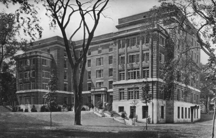 Framed Print : Jane Frances Brown Building for Private Patients, Rhode Island Hospital, Providence, 1922 Framed Print : Jane Frances Brown Building for Private Patients, Rhode Island Hospital, Providence, 1922