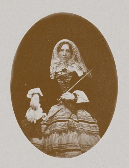 Framed Print : Jane Francesca Agnes, Lady Wilde (1821-1896). Artist: Anonymous Framed Print : Jane Francesca Agnes, Lady Wilde (1821-1896). Artist: Anonymous