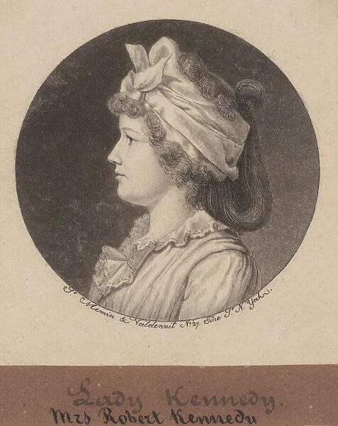 Jane Macomb Kennedy, 1797. Creator: Charles Balthazar Julien Fevret de Saint-Mé