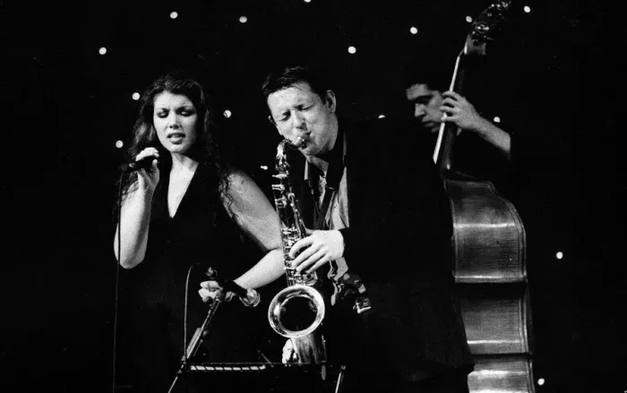 Framed Print : Jane Monheit and Paul Booth, Brecon Jazz Festival, Brecon, Powys, Wales, Aug 2001 Framed Print : Jane Monheit and Paul Booth, Brecon Jazz Festival, Brecon, Powys, Wales, Aug 2001