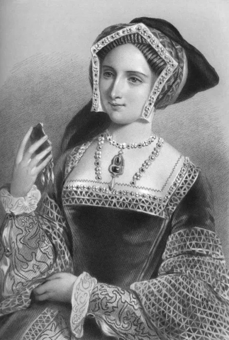 Framed Print : Jane Seymour (1509-1537), the third wife of King Henry VIII, 1851. Artist: B Eyles Framed Print : Jane Seymour (1509-1537), the third wife of King Henry VIII, 1851. Artist: B Eyles