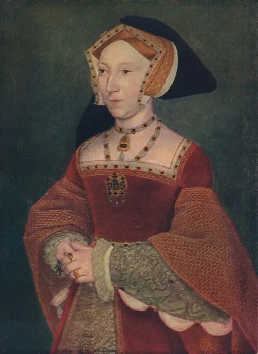 Framed Print : Jane Seymour, 1537. Artist: Hans Holbein the Younger Framed Print : Jane Seymour, 1537. Artist: Hans Holbein the Younger