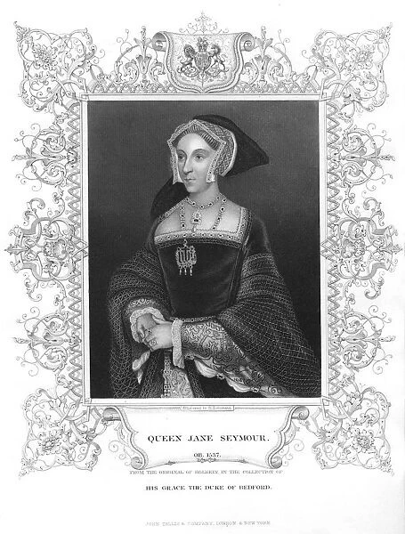 Jane Seymour, third wife of Henry VIII, c1536, (19th century?)