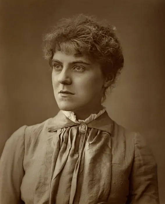 Framed Print : Janet Achurch, British actress and actor-manager, 1887. Artist: Ernest Barraud