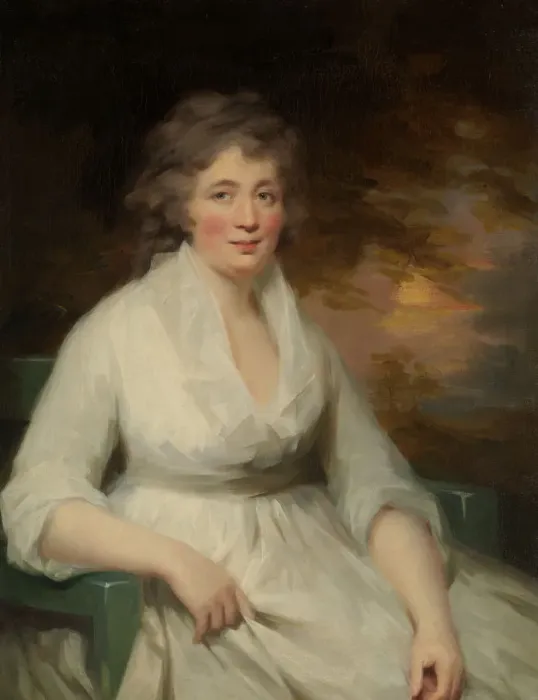 Framed Print : Janet Law. Creator: Henry Raeburn Framed Print : Janet Law. Creator: Henry Raeburn