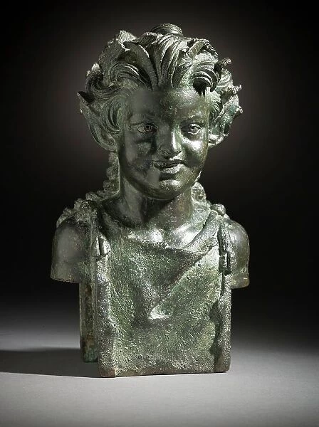 Janiform Herm with Young Male and Female Fauns (image 1 of 13), 1st century B.C.-1st century A.D.. Creator: Unknown
