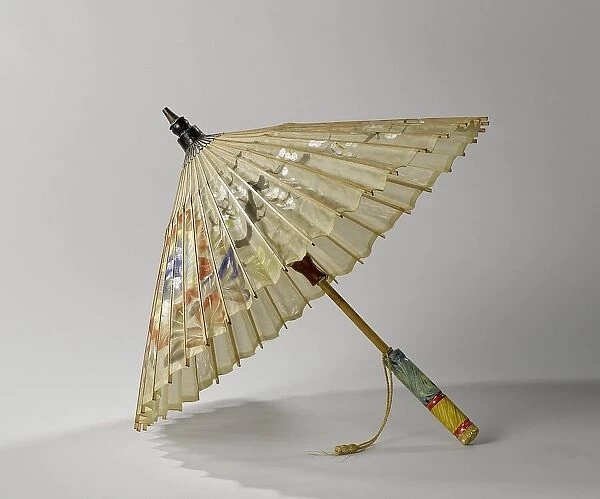 Japanese bamboo parasol, c.1920-c.1930. Creator: Anon