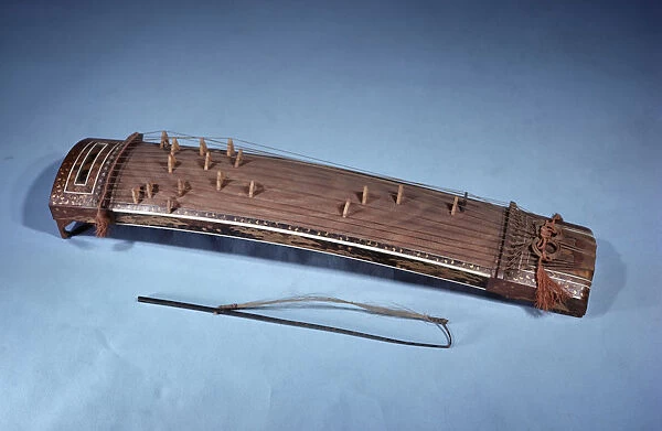 Japanese Koto, ancient stringed instrument
