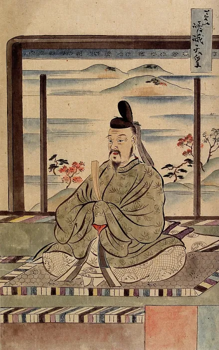 Framed Print : A Japanese man seated, between 1800 and 1899. Creator: Unknown Framed Print : A Japanese man seated, between 1800 and 1899. Creator: Unknown