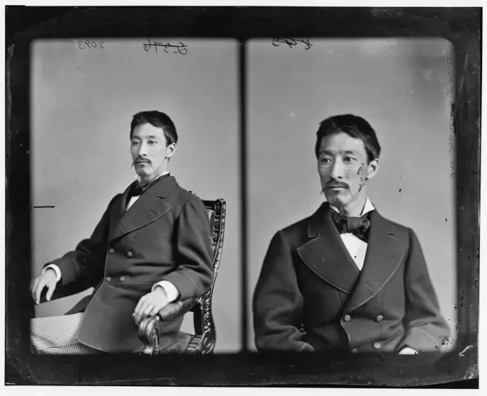 Framed Print : Japanese Minister Giro Yano, 1865-1880. Creator: Unknown Framed Print : Japanese Minister Giro Yano, 1865-1880. Creator: Unknown