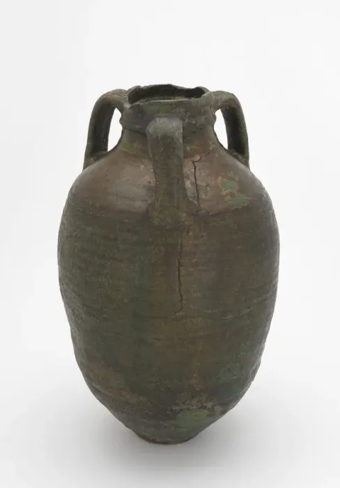Framed Print : Jar, (16th-17th century?). Creator: Unknown Framed Print : Jar, (16th-17th century?). Creator: Unknown