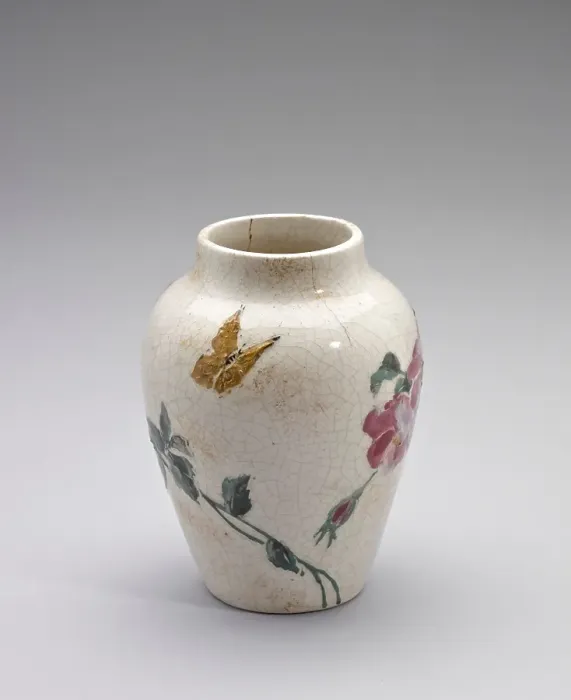 Framed Print : Jar, 1881. Creator: Mary Louise McLaughlin Framed Print : Jar, 1881. Creator: Mary Louise McLaughlin