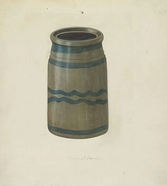 Jar, 1935 / 1942. Creator: Francis Bruner