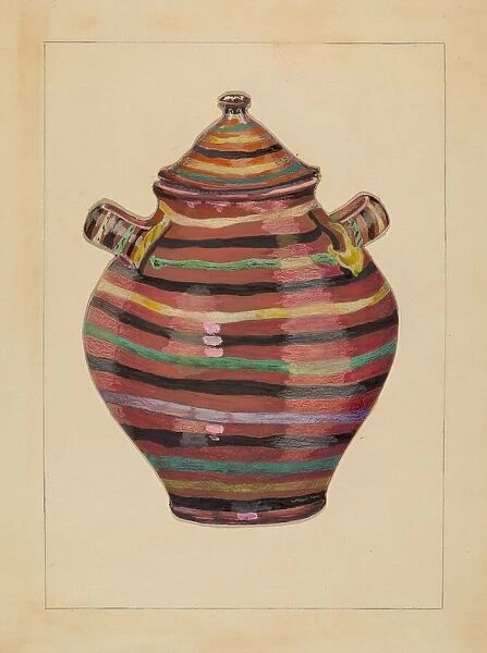 Jar, 1936. Creator: Unknown