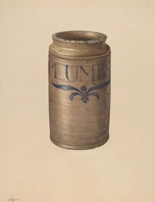 Framed Print : Jar, 1939. Creator: Giacinto Capelli Framed Print : Jar, 1939. Creator: Giacinto Capelli