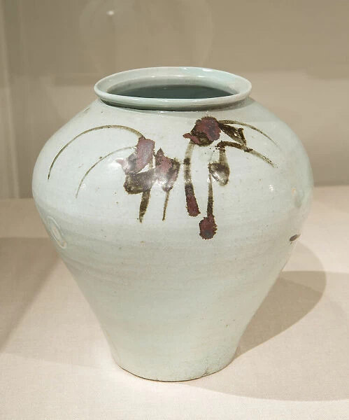 Jar with Abstract Strokes, Korea, Joseon dynasty (1392-1910), 17th century