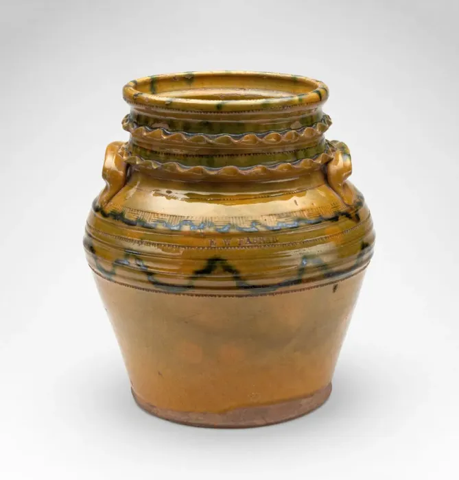 Framed Print : Jar, c. 1830. Creator: Edward William Farrar Framed Print : Jar, c. 1830. Creator: Edward William Farrar