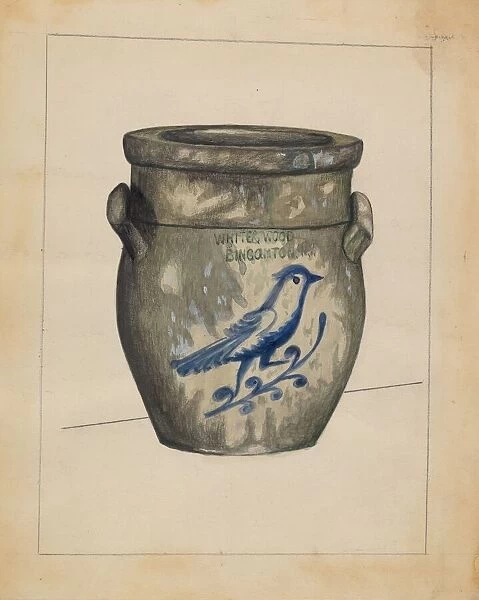 Jar, c. 1936. Creator: Jules Lefevere