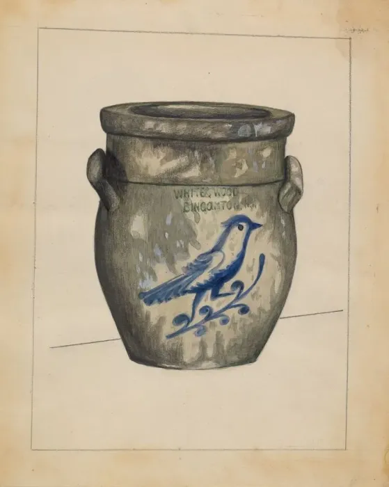Framed Print : Jar, c. 1936. Creator: Jules Lefevere Framed Print : Jar, c. 1936. Creator: Jules Lefevere