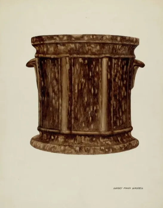 Framed Print : Jar, c. 1937. Creator: Harry Mann Waddell Framed Print : Jar, c. 1937. Creator: Harry Mann Waddell