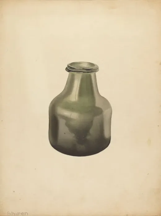 Framed Print : Jar, c. 1940. Creator: Alvin Shiren Framed Print : Jar, c. 1940. Creator: Alvin Shiren