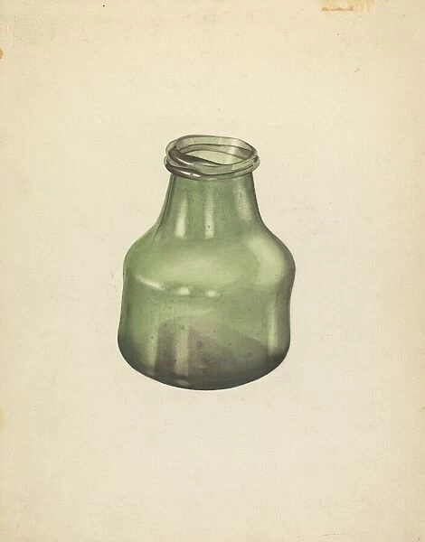 Jar, c. 1940. Creator: Isidore Steinberg