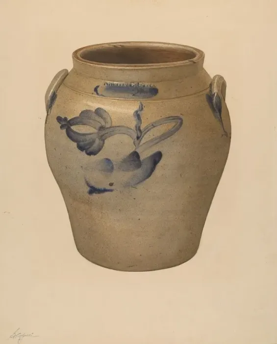 Framed Print : Jar, c. 1941. Creator: Giacinto Capelli Framed Print : Jar, c. 1941. Creator: Giacinto Capelli