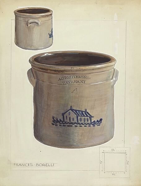 Jar, c. 1953. Creator: Francis Borelli