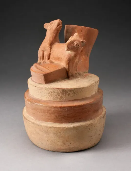 Framed Print : Jar Depicting Mating Rats, 100 B. C. / A. D. 500. Creator: Unknown Framed Print : Jar Depicting Mating Rats, 100 B. C. / A. D. 500. Creator: Unknown
