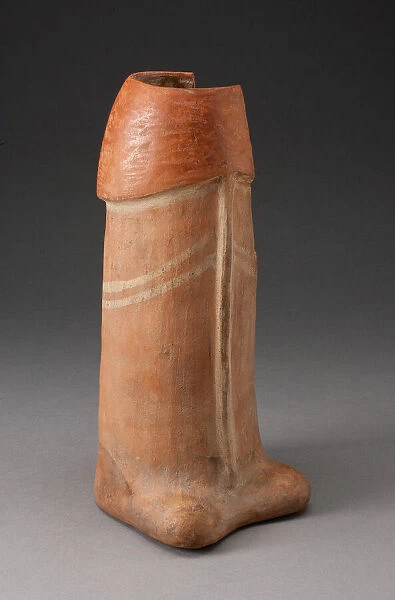 Jar in the Form of a Phallus, 100 B. C.  /  A. D. 500. Creator: Unknown