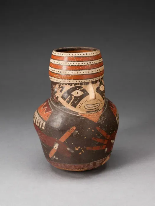 Framed Print : Jar in the Form of a Warrior Holding a Club and Other Weapons, 180 B. C. / A. D. 500 Framed Print : Jar in the Form of a Warrior Holding a Club and Other Weapons, 180 B. C. / A. D. 500