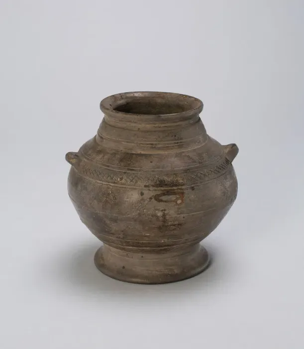Framed Print : Jar with Grooved Bands and Loop Handles, Shang dynasty, 12th-11th century B. C Framed Print : Jar with Grooved Bands and Loop Handles, Shang dynasty, 12th-11th century B. C