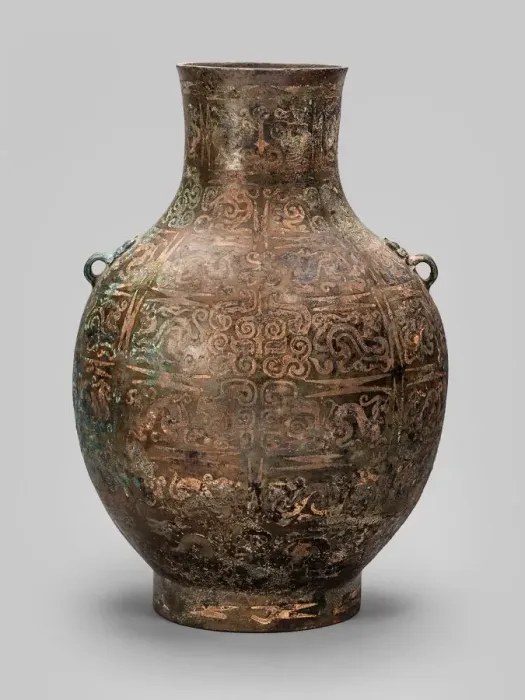Framed Print : Jar (hu), Eastern Zhou dynasty, Warring States period (475-221 B. C. ). Creator: Unknown Framed Print : Jar (hu), Eastern Zhou dynasty, Warring States period (475-221 B. C. ). Creator: Unknown