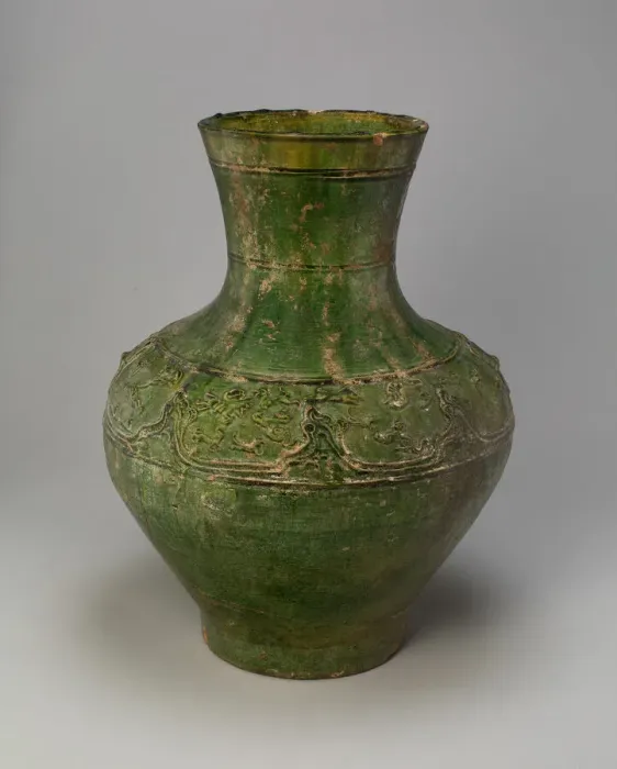 Framed Print : Jar (Hu) with Equestrians and Animals amid Mountains, Han dynasty (206 B. C. -A. D. 220) Framed Print : Jar (Hu) with Equestrians and Animals amid Mountains, Han dynasty (206 B. C. -A. D. 220)