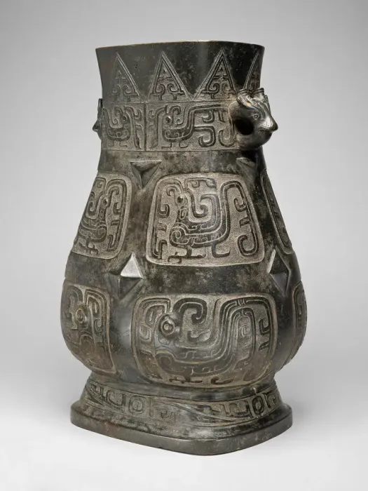 Framed Print : Jar (hu), Western Zhou dynasty, 927-850 B. C. Creator: Unknown Framed Print : Jar (hu), Western Zhou dynasty, 927-850 B. C. Creator: Unknown