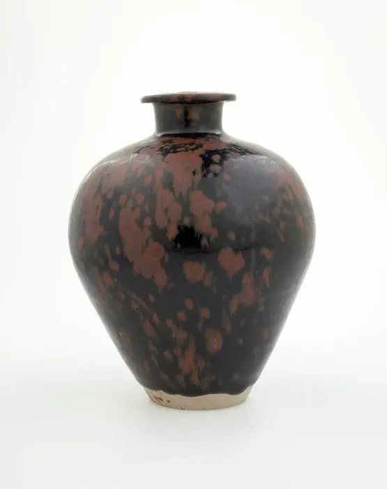 Framed Print : Jar with spotted glaze, 1100s. Creator: Unknown Framed Print : Jar with spotted glaze, 1100s. Creator: Unknown
