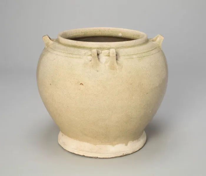 Framed Print : Jar with Square Handles, Six Dynasties period, Southern dynasties, c. 450 / 500 A. D Framed Print : Jar with Square Handles, Six Dynasties period, Southern dynasties, c. 450 / 500 A. D